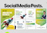 design creative banners for ads, websites, and social media